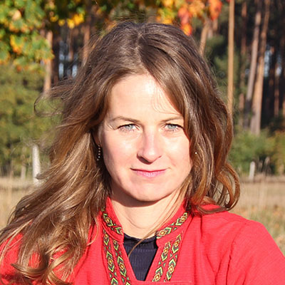 Yogalehrerin Magdalena Hohlberg